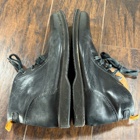 Tommy Bahama Edisto Leather Chukka Boots Men’s 11 Black Lace-Up Casual‎ main image 13